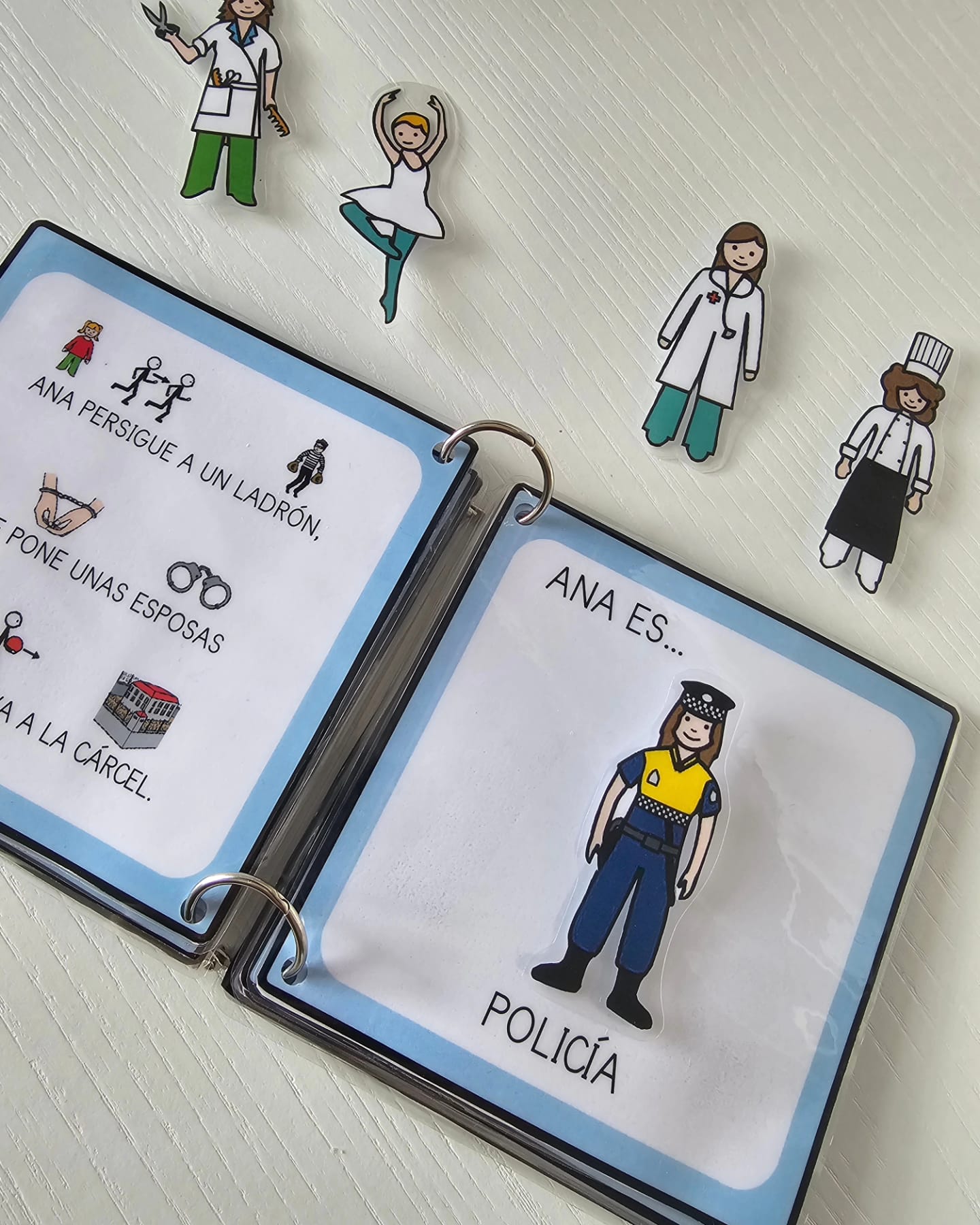 HISTÓRIA TEACCH: Profissões